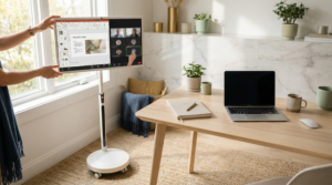 La Smart TV portátil de 32″ con ruedas que lleva el entretenimiento a cualquier rincón de tu hogar